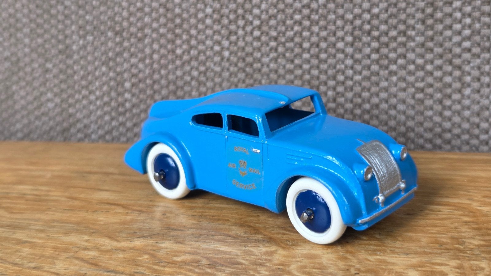 Dinky Toys 34A Royal Air Mail Service Car Morris modelauto, Ophalen of Verzenden, Gebruikt, Auto, Dinky Toys