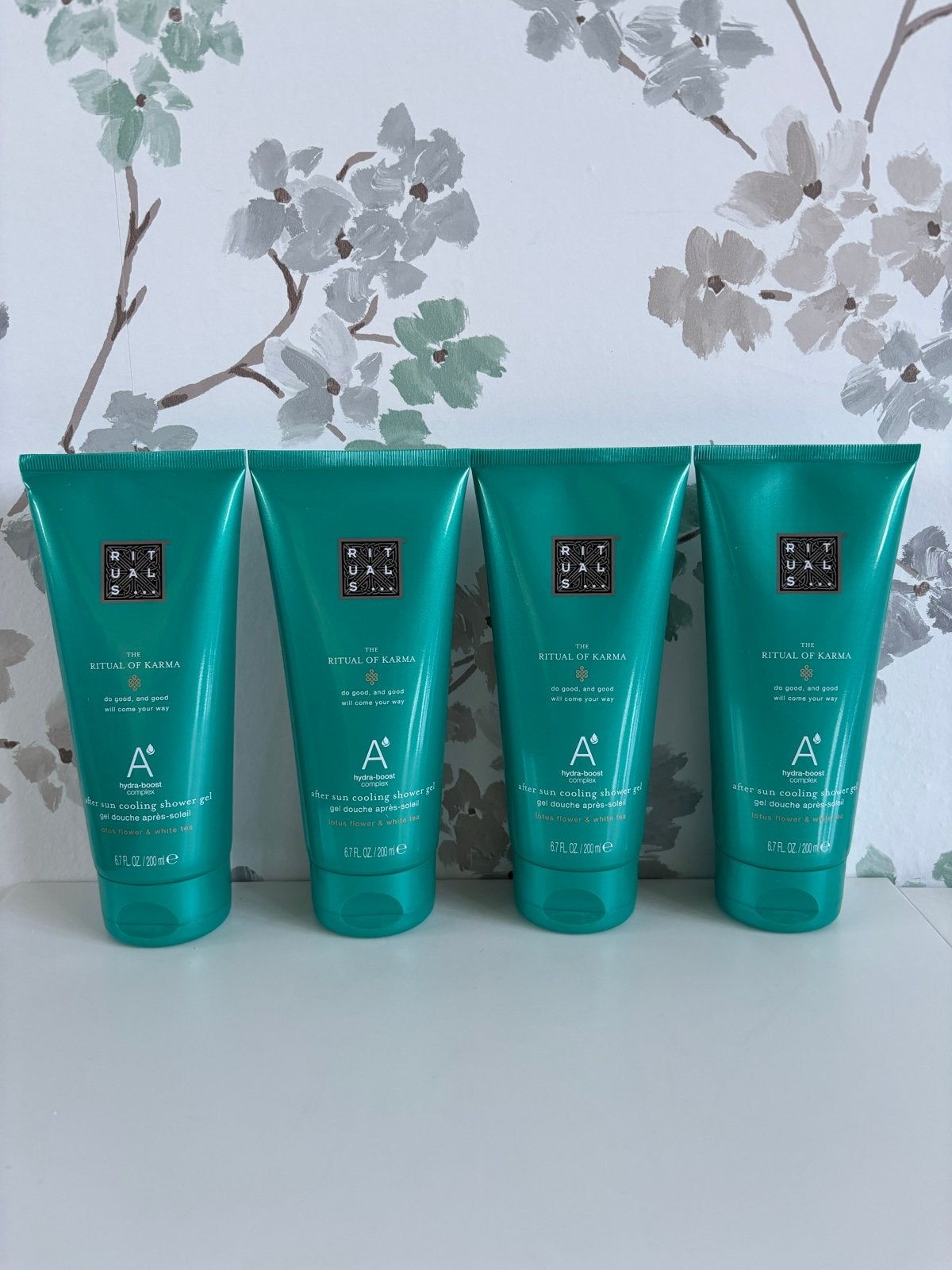 Rituals of Karma After Sun Cooling Gel 200ml NIEUW 4 stuks, Ophalen of Verzenden, Nieuw, Zonnebrand of After Sun