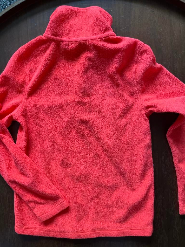 Fleece skipully fel oranje maat 122-128, Ophalen of Verzenden, Zo goed als nieuw, Overige maten, Oranje