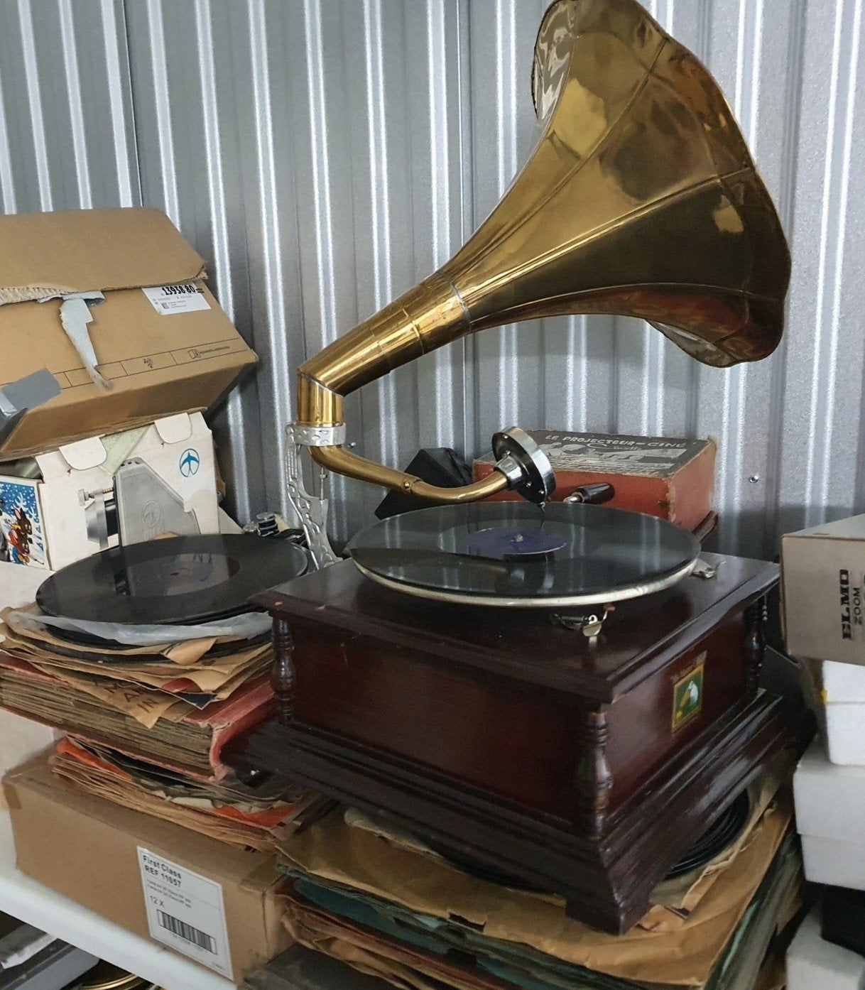 Grote collectie platen 78 rpm, Audio, Tv en Foto, Platenspelers, Ophalen, Overige merken