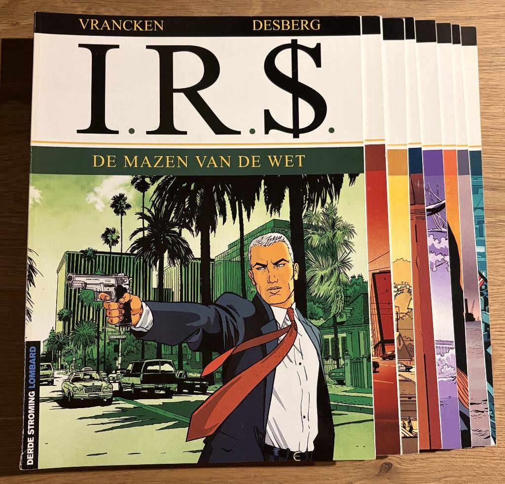 IRS - 1-8 (2000-2006) Strip, Eén stripboek, Zo goed als nieuw