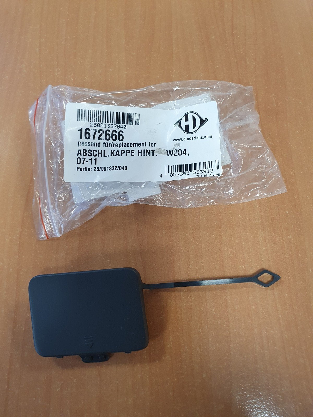 Sleepoogkapje Mercedes C klasse Estate W204/S204 2007-2014, Auto-onderdelen, Mercedes-Benz, Nieuw, Ophalen of Verzenden, Achter