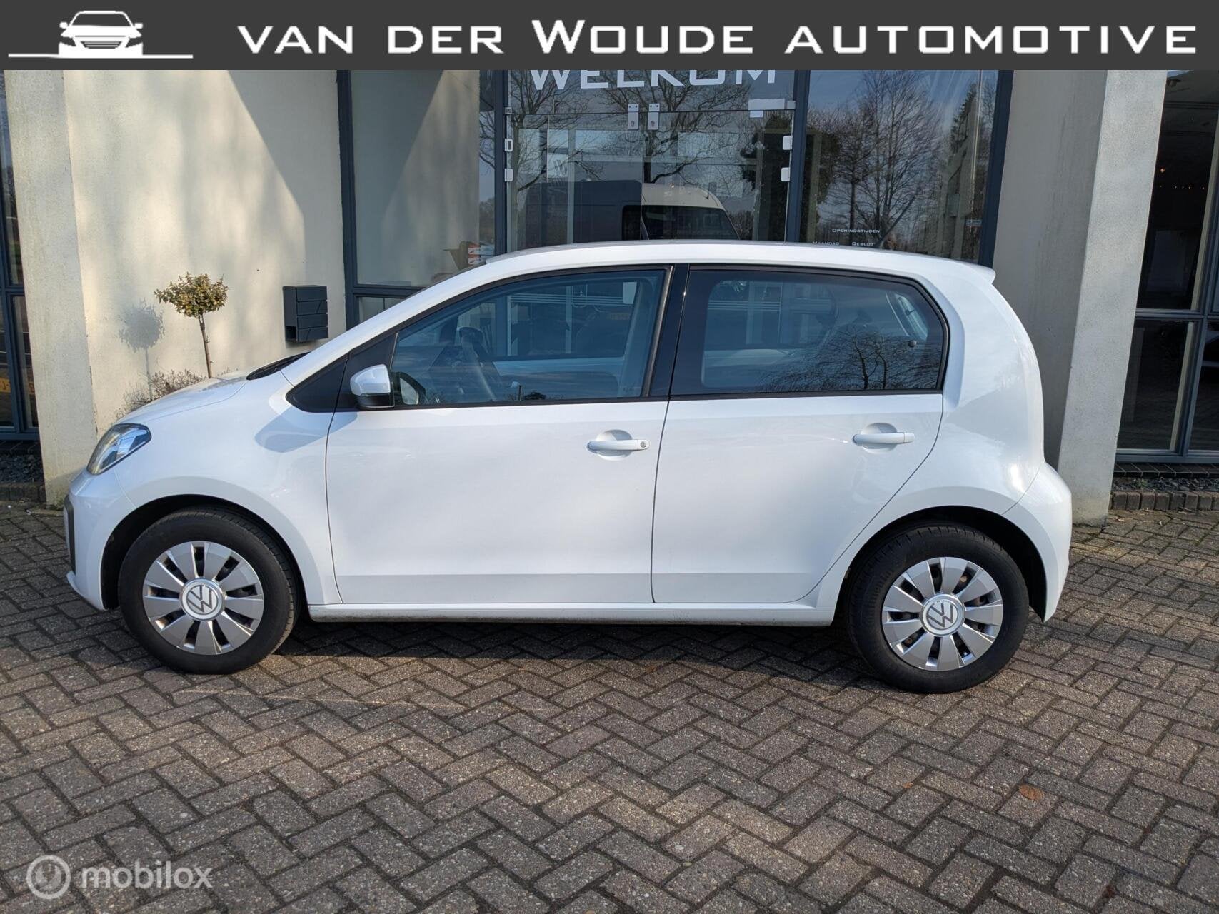 Volkswagen Up! 1.0 5DRS, 2021|Airco|Elekt,pakket!, Auto's, Stof, 4 stoelen, Origineel Nederlands, Bedrijf