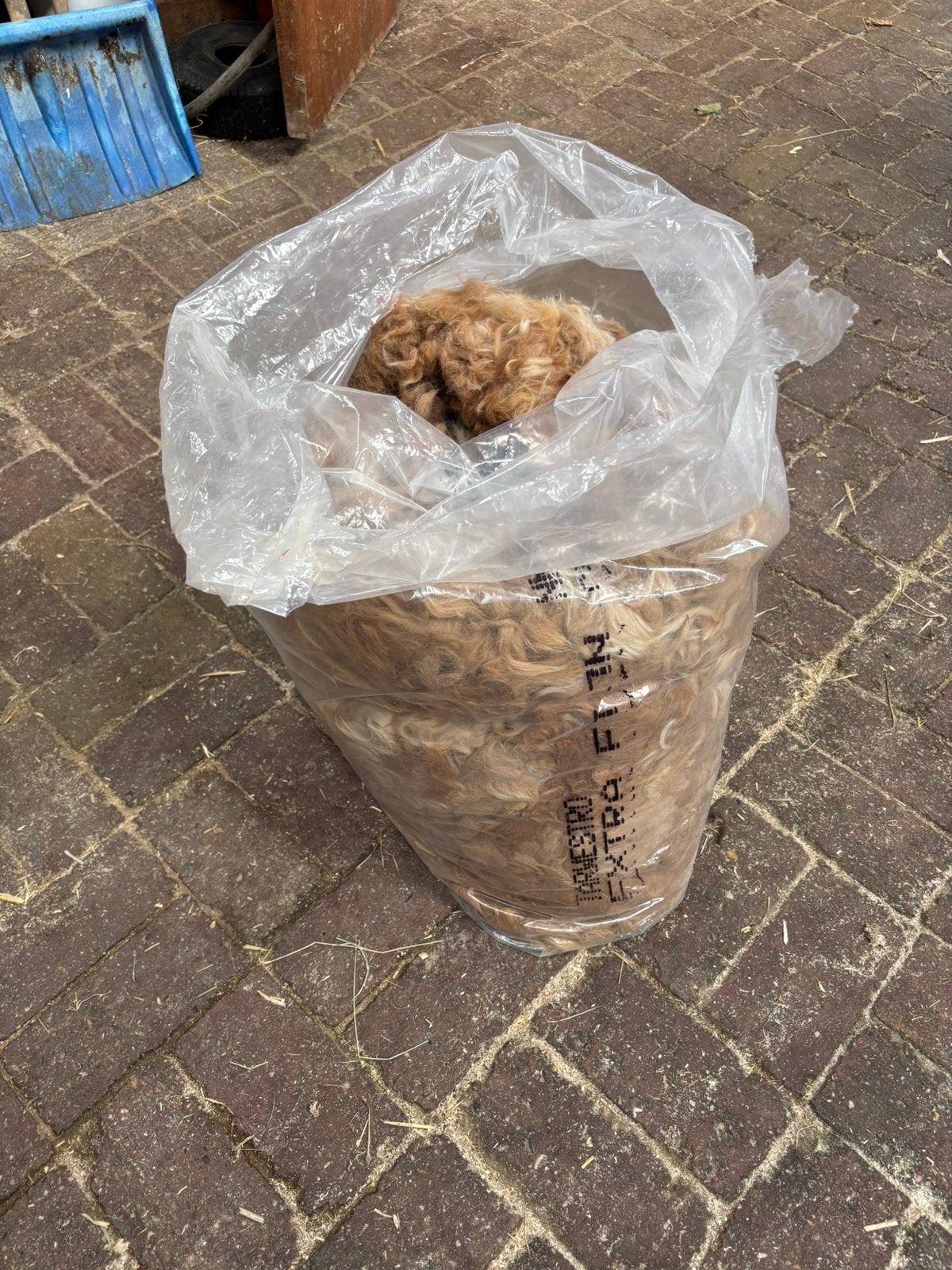 Alpaca wol, Ophalen, Zo goed als nieuw