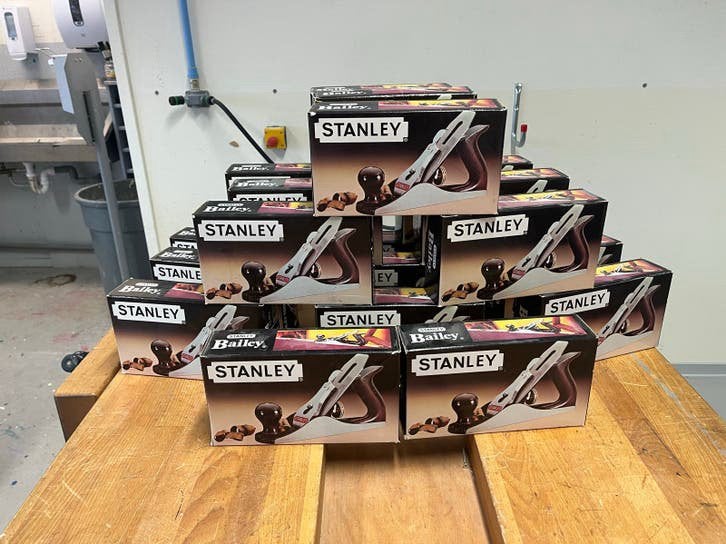 20x Stanley Bailey No. 4 schaaf - Nieuw in doos, Ophalen, Nieuw, Overige typen, Stanley