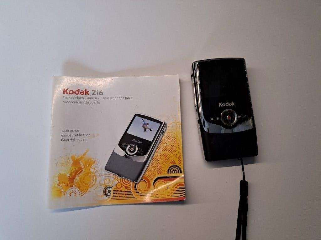 Kodak Z16 pocket camera, Ophalen, Gebruikt, Handleiding, Geen optische zoom