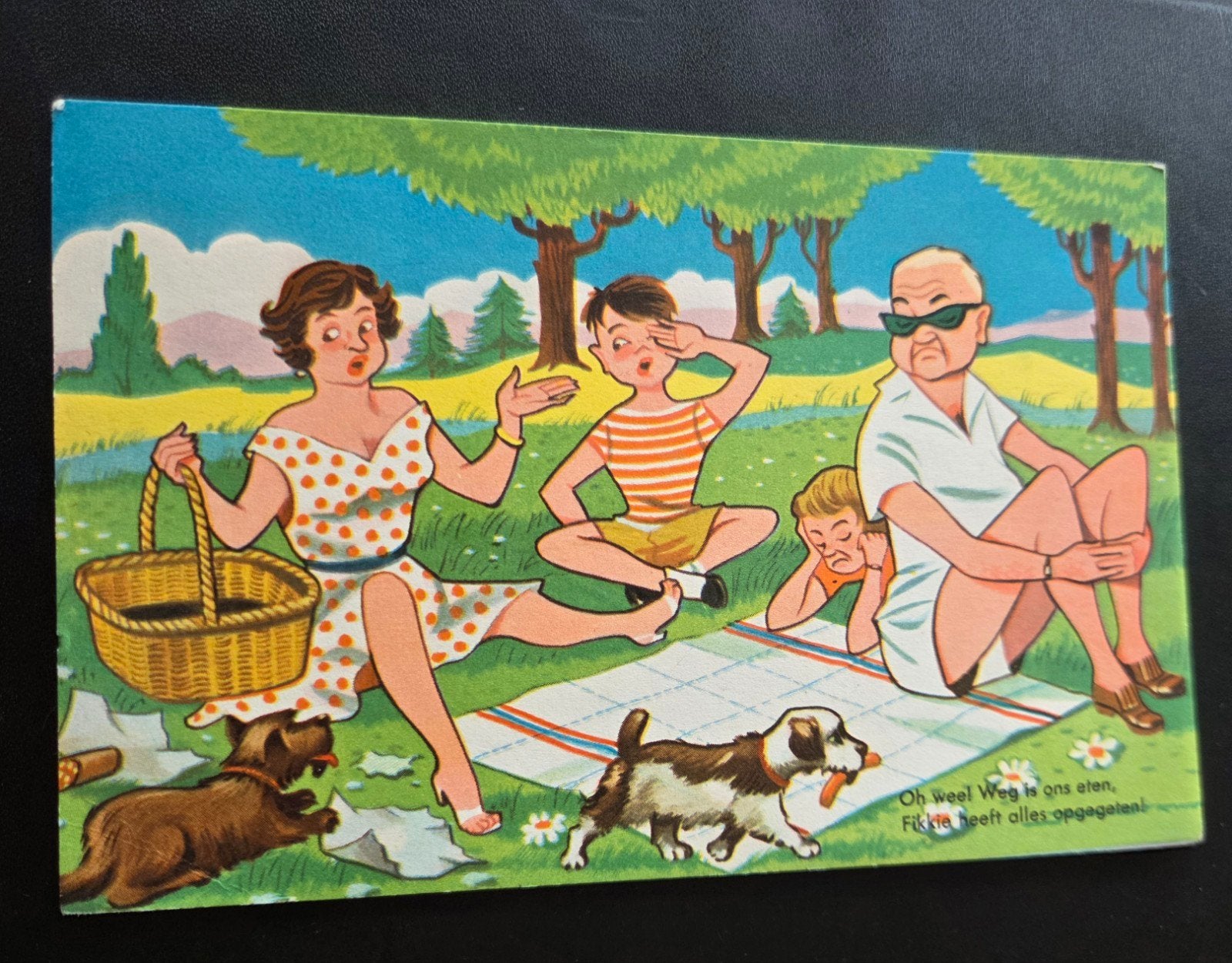 Vakantie in 't Lutterzand (1940-1960), Verzenden, 1940 tot 1960, Gelopen