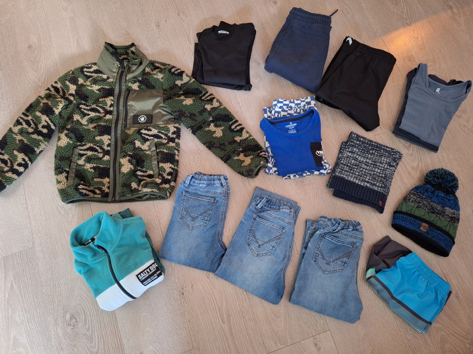 Kledingpakket jongen maat 146/152, Ophalen of Verzenden, Gebruikt, Maat 152