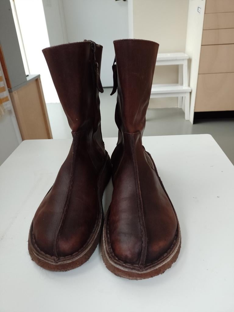 Clarks boots maat 40, Kleding | Dames, Schoenen, Ophalen of Verzenden, Zo goed als nieuw, Bruin