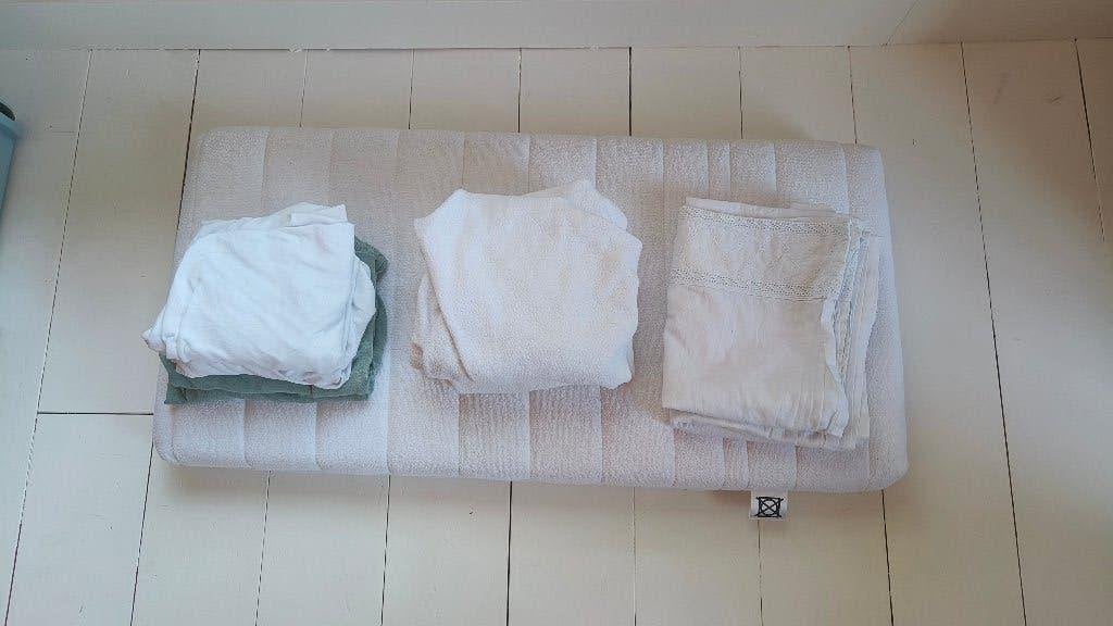 Matras babywieg en startset beddengoed, Kinderen en Baby's, Babywiegjes en Ledikanten, Ophalen, Gebruikt, Wieg