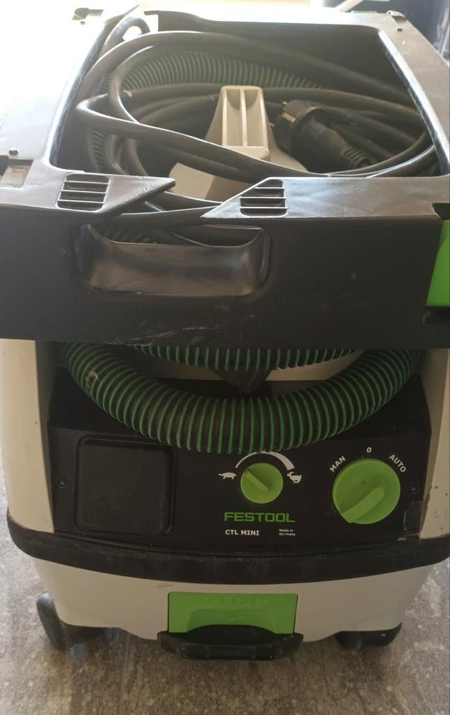 Festool ctl mini met Festool Rotex 125 met toebehoren in sys, Doe-het-zelf en Verbouw, Gereedschap | Schuurmachines, Ophalen, Minder dan 600 watt