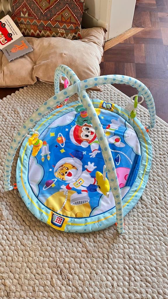 Babygym/Speelkleed met ruimte thema en speeltjes, Ophalen of Verzenden, Zo goed als nieuw