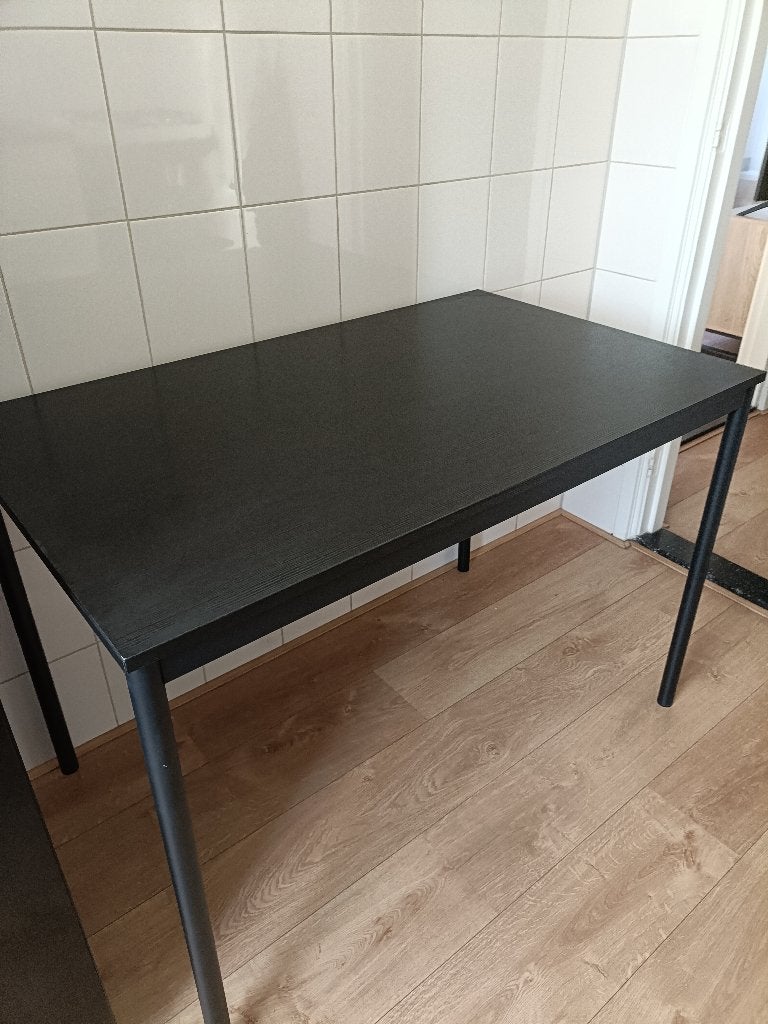 Nieuwe eettafel 110x67 hoogte 75 cm, Ophalen, 100 tot 150 cm, Nieuw, 50 tot 100 cm
