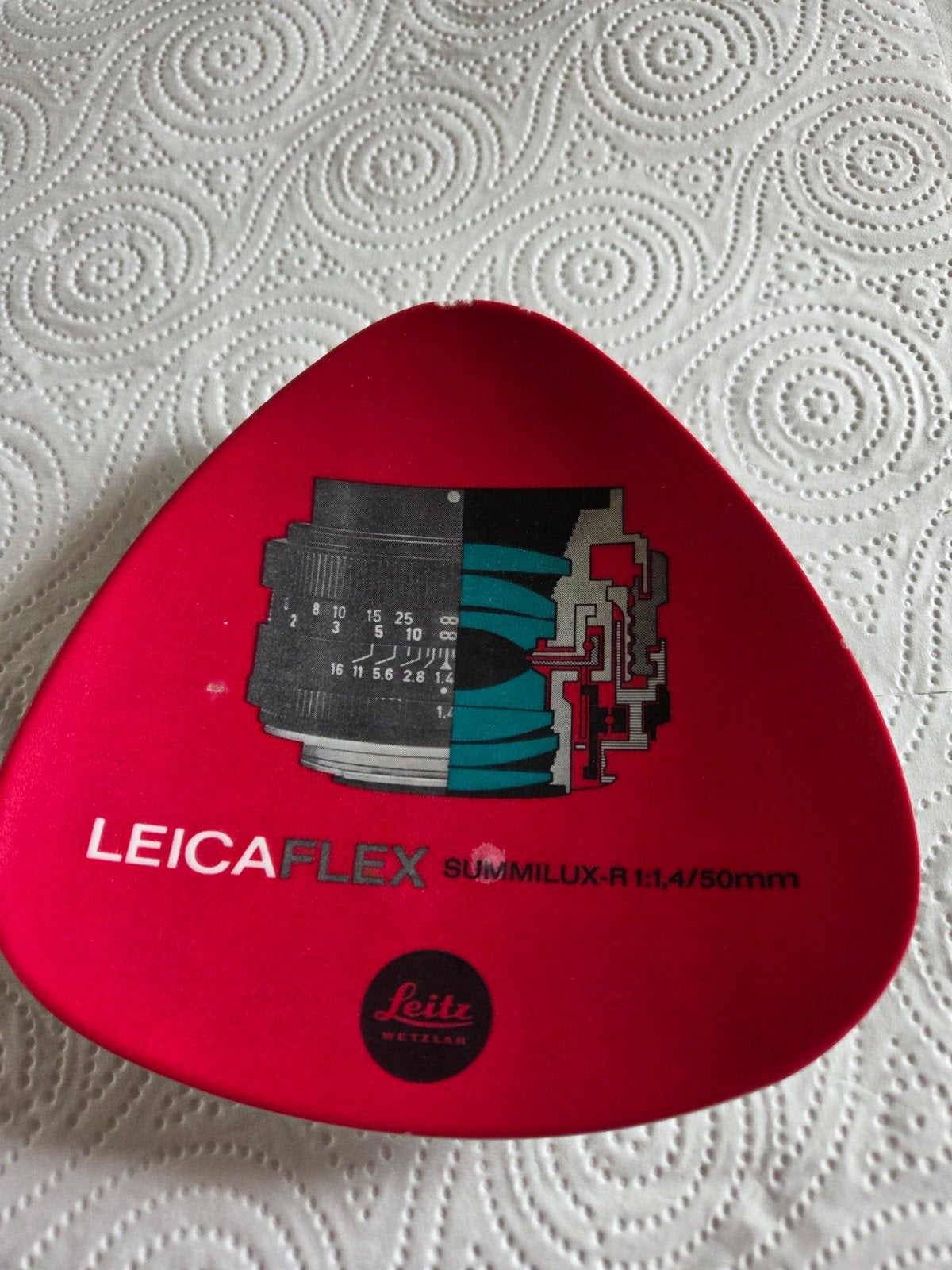 Leitz Wetzlar Leicaflex Summilux-R asbak, Ophalen of Verzenden