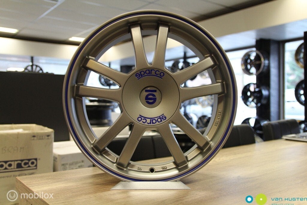 Sparco Rally velgen - 7X17 - 4X100 - ET37, Auto-onderdelen, Velg(en), Nieuw, 17 inch