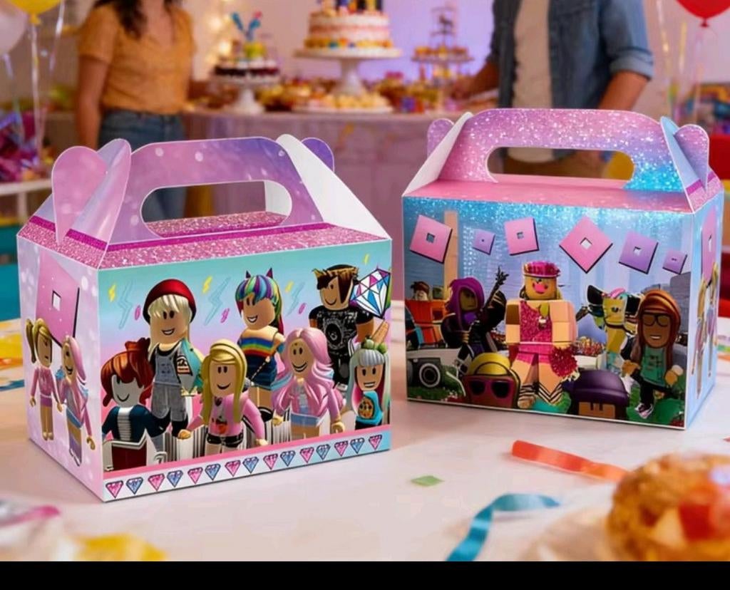 10 Roblox Feestboxjes - Nieuw, Hobby en Vrije tijd, Feestartikelen, Nieuw, Feestartikel, Verjaardag, Ophalen