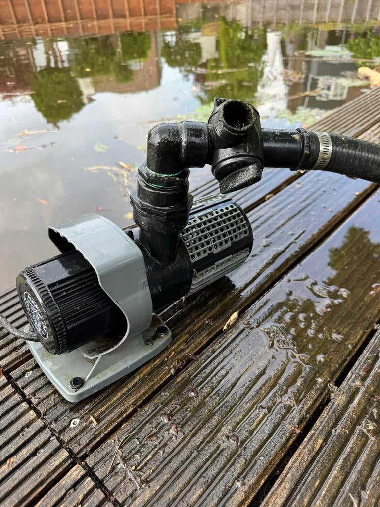 Vijverpomp Auqaflow E-5000 - met waterval, Tuin en Terras, Ophalen, Gebruikt, Vijverpomp