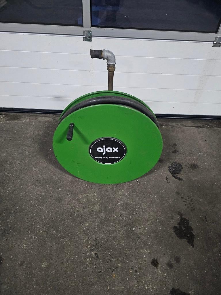 Ajax Slanghaspel haspel 20 meter met Geka aansluiting, Ophalen, Gebruikt, Ajax, Nn