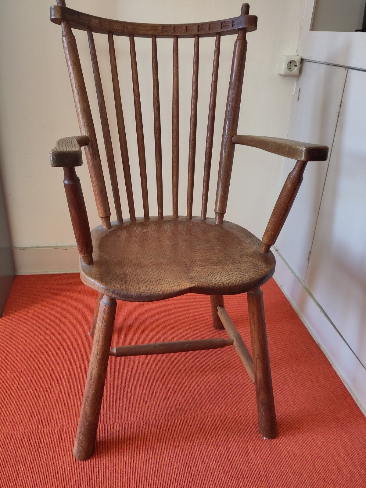 antieke stoel, Ophalen