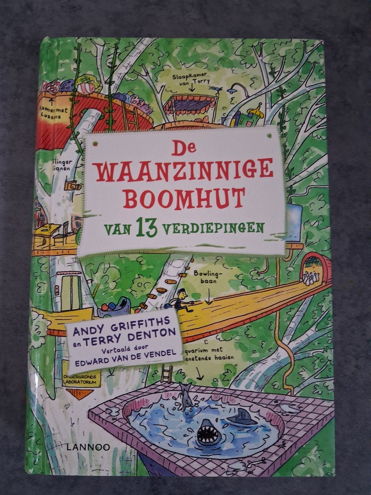 De Waanzinnige Boomhut van 13 Verdiepingen - Andy Griffiths, Fictie algemeen, Andy Griffiths en Terry Denton, Ophalen of Verzenden