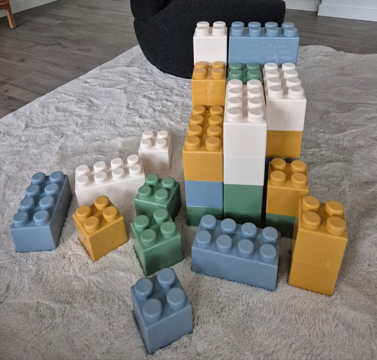 XXL bouwblokken/lego stijl, Cavallino, compleet, 45 delig, Kinderen en Baby's, Speelgoed | Bouwstenen, Ophalen of Verzenden, Zo goed als nieuw