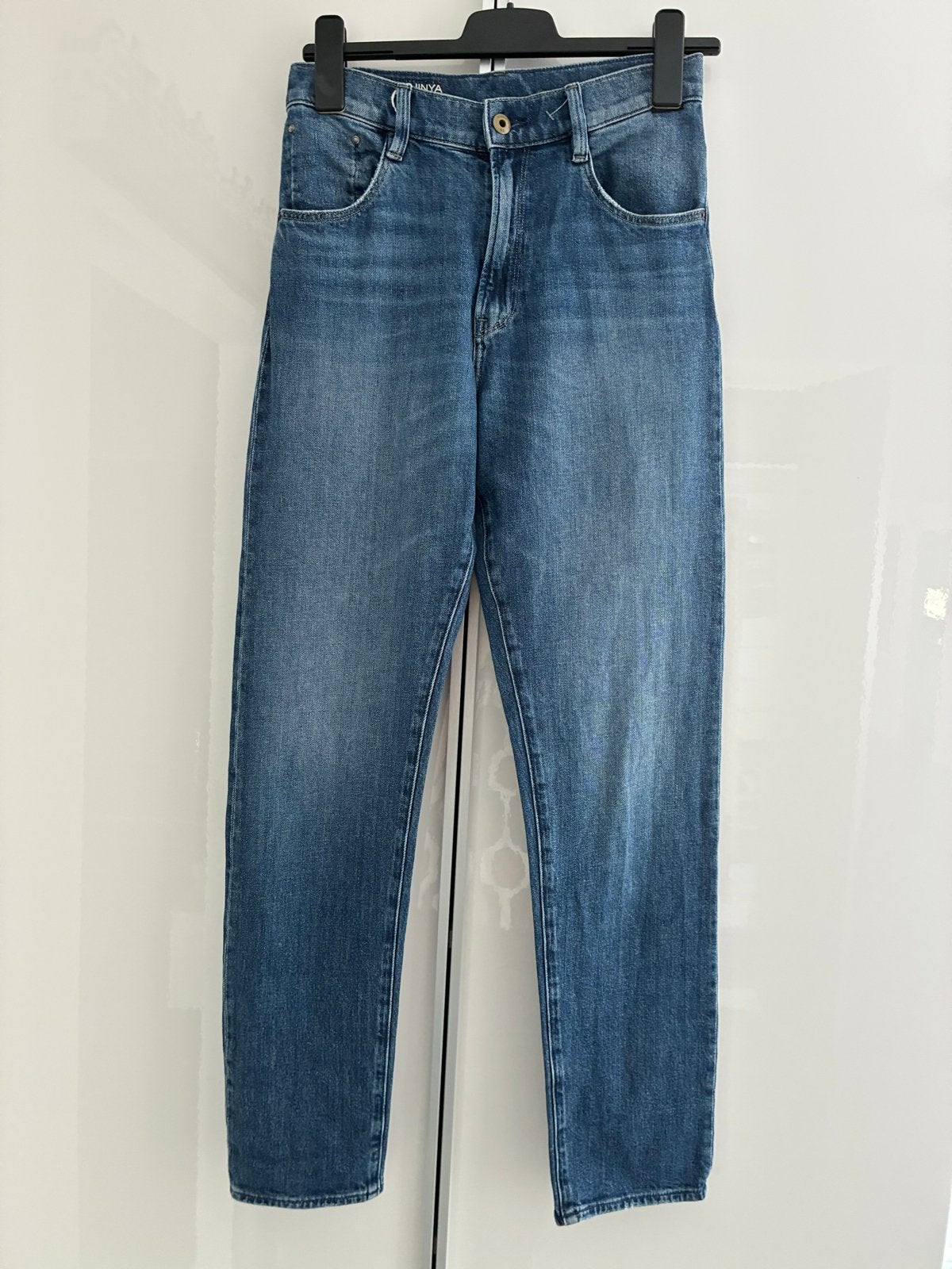 Mooie G-Star RAW jeans 26/32, in prima staat, Ophalen of Verzenden, Zo goed als nieuw, Blauw, W27 (confectie 34) of kleiner
