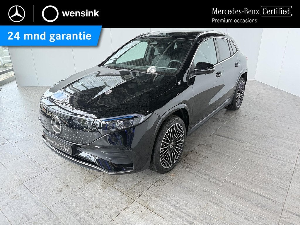 Mercedes-Benz EQA 300 4MATIC AMG Line 67 kWh | Premium pakke, Auto's, Mercedes-Benz, Automaat, 228 pk, Zwart, Zwart