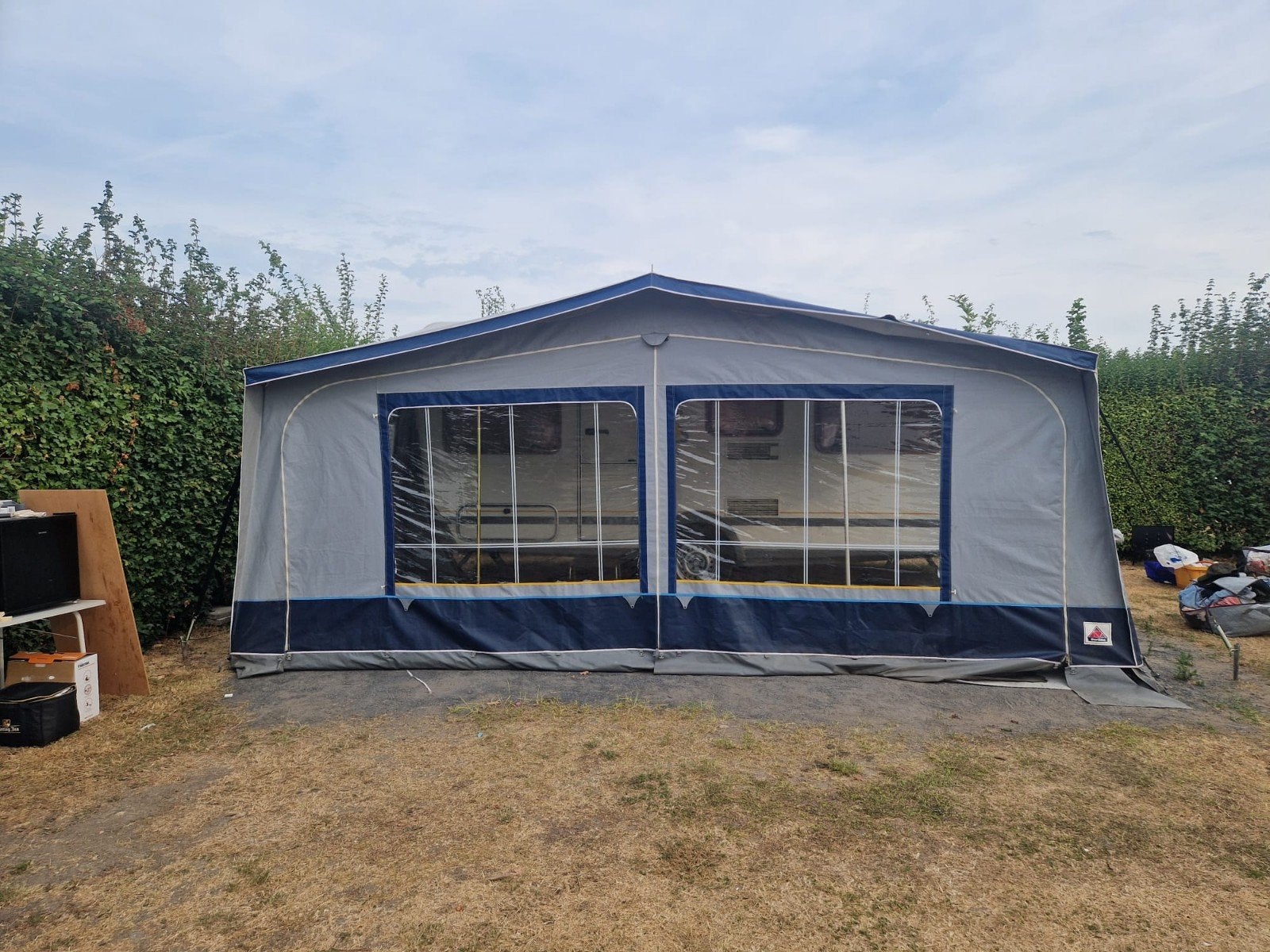 dorema voortent maat 12 met aanbouw, Caravans en Kamperen, Ophalen, Gebruikt, PVC, Dorema