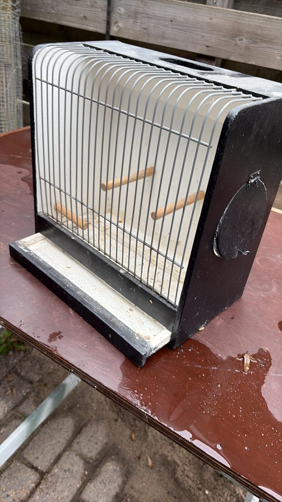 TT kooi kanarie putter, Ophalen, Zo goed als nieuw, Hout, Vogelkooi