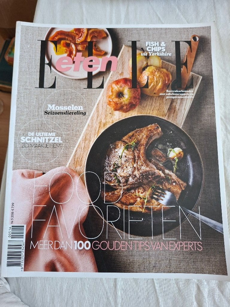 Elle eten nr 5 2016, Boeken, Tijdschriften en Kranten, Ophalen of Verzenden, Zo goed als nieuw, Damesbladen