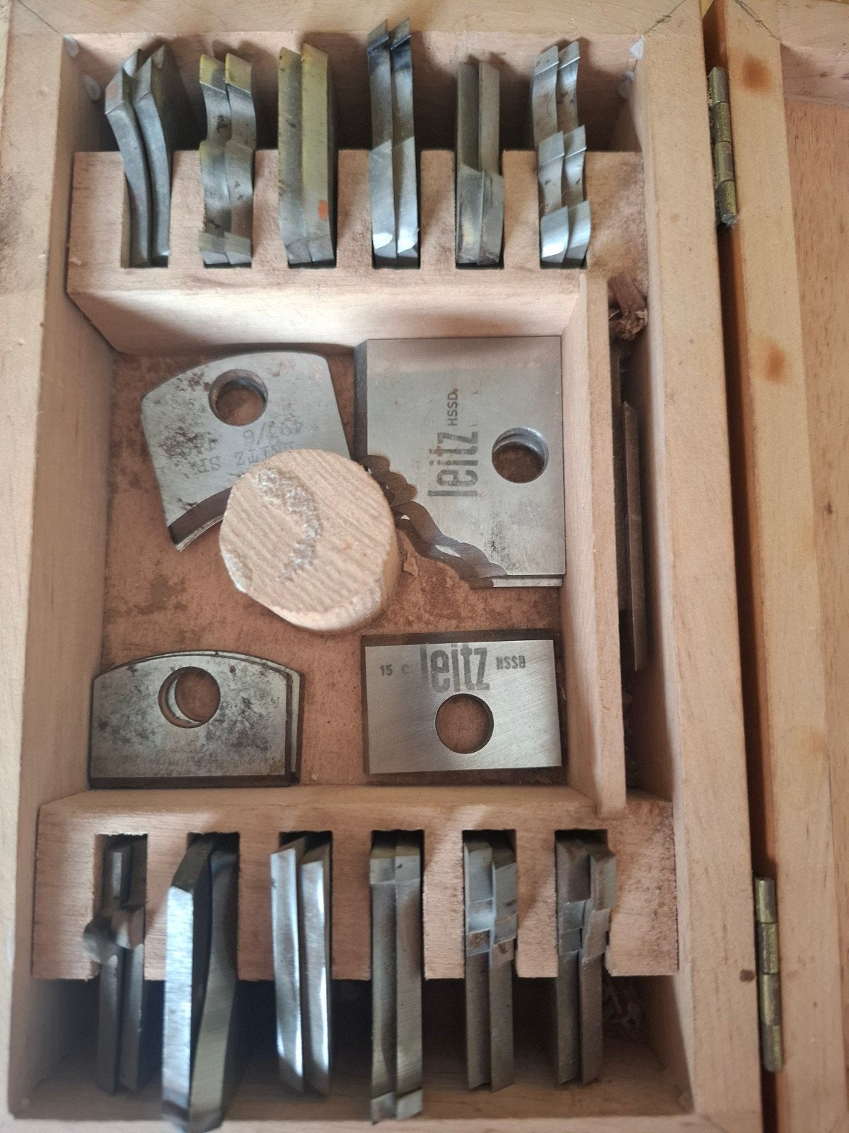 Leitz Frezenset in houten kist, Doe-het-zelf en Verbouw, Ophalen of Verzenden, Gebruikt, Overige soorten, Leitz