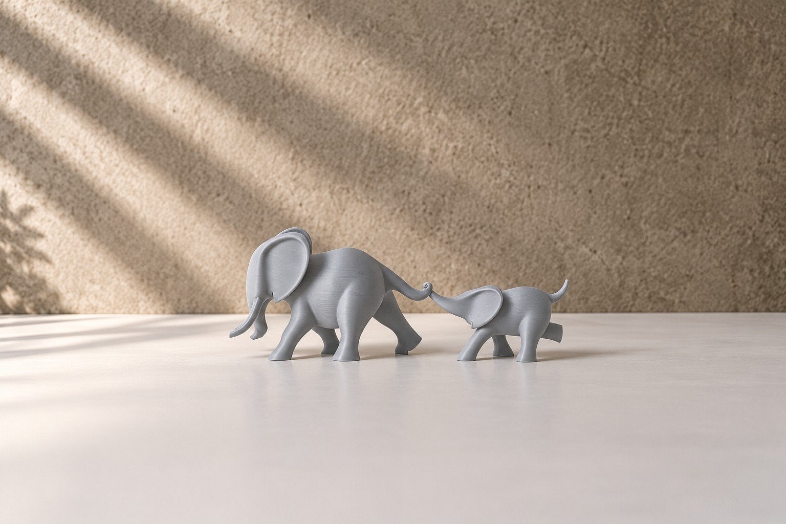 Decoratieve olifantenbeeldjes - 20 cm breed, Nieuw, Kunststof, Ophalen of Verzenden, Modern