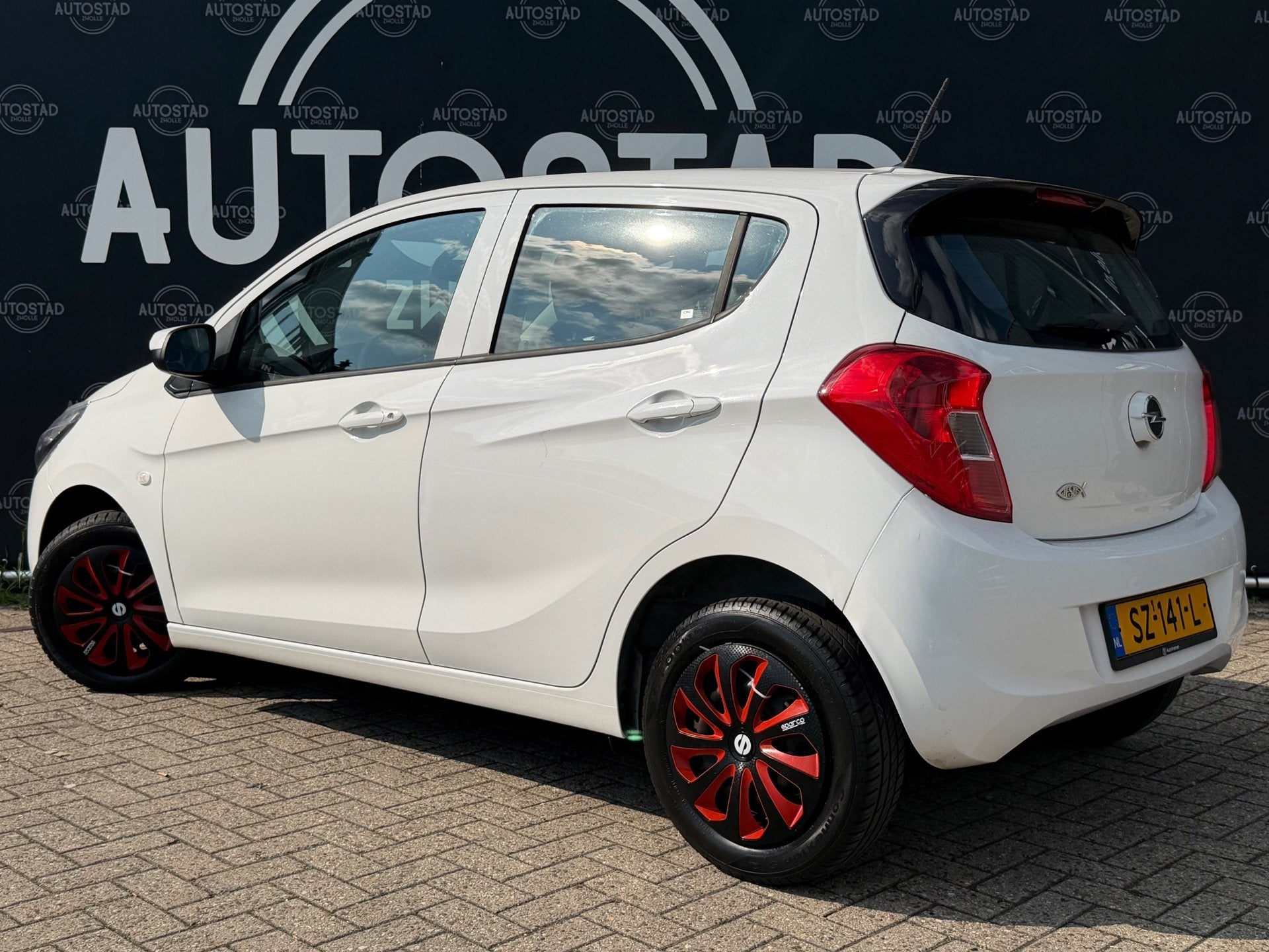 Opel KARL 1.0 ecoFLEX Edition NL-Auto / NAP / Airco / APK, Voorwielaandrijving, 839 kg, Stof, Wit