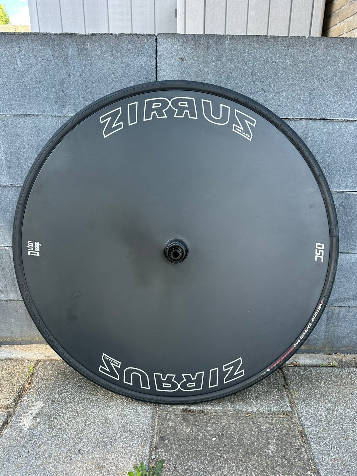 Dicht achterwiel disc Zirruz, Fietsen en Brommers, Fietsonderdelen, Zo goed als nieuw, Wiel, Ophalen of Verzenden