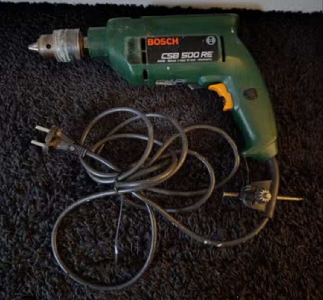 Bosch CSB 500 RE Boormachine - Gebruikt, Doe-het-zelf en Verbouw, Gebruikt, Klopboormechanisme, 400 tot 600 watt, Ophalen