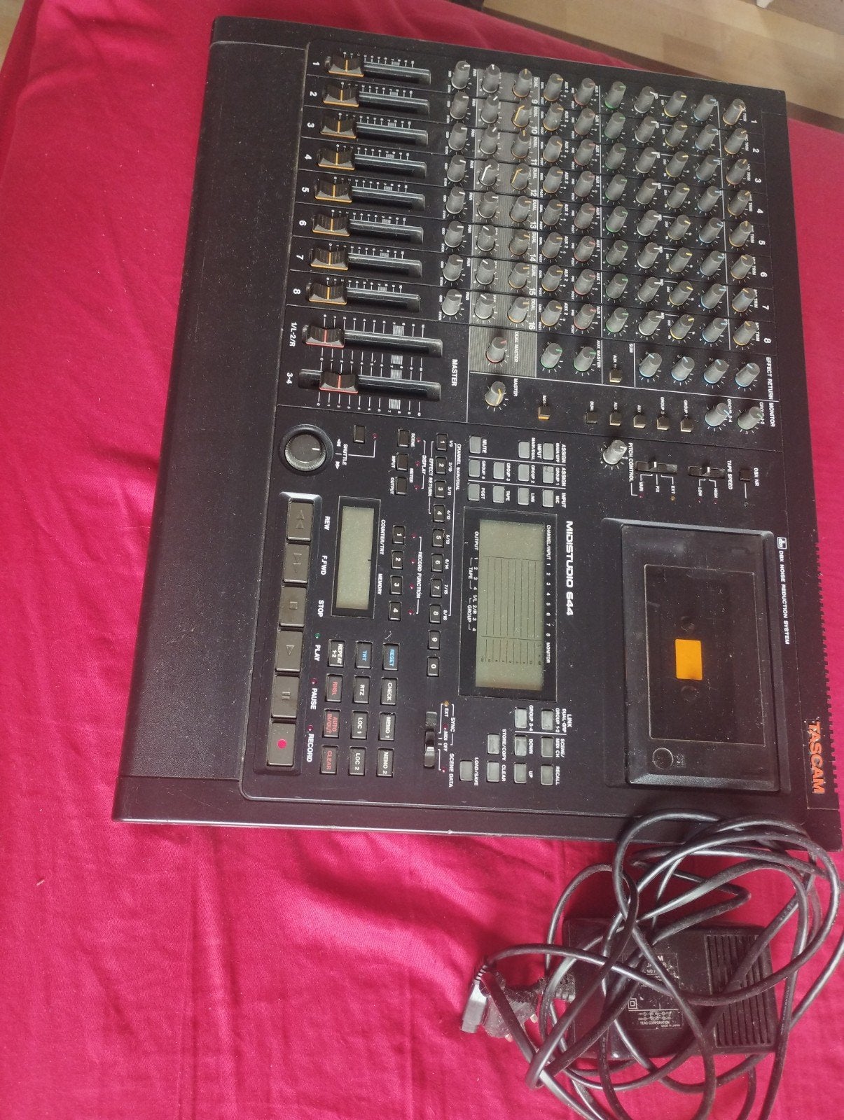 Tascam Midistudio 644 - Multitrack Recorder, Ophalen, Gebruikt, 5 tot 10 kanalen, Microfooningang