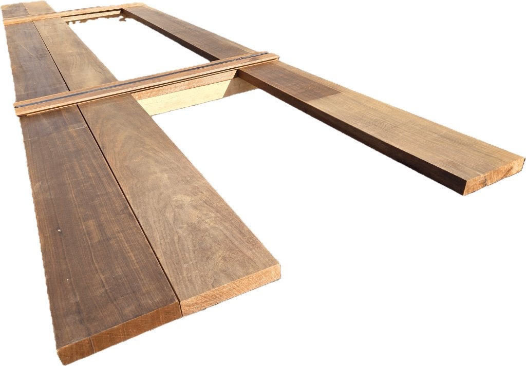 Hardhouten balken – geschaafd - nr: HB42, Ophalen, 250 cm of meer, Balken