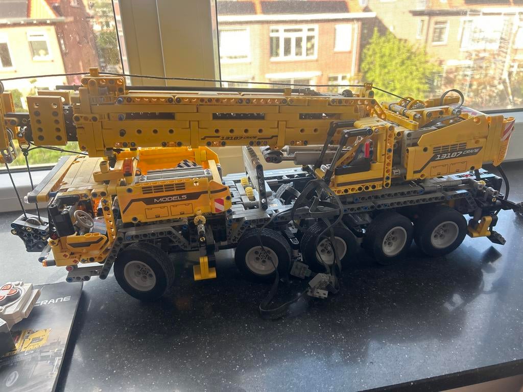Volledig bestuurbare hijskraan van Lego, Ophalen of Verzenden, Gebruikt, Overige merken