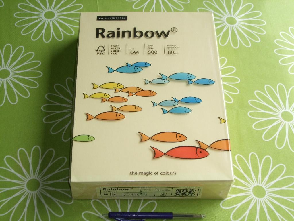 Nieuw in seal: Rainbow gekleurd printpapier A4 -kleurcode 06, Diversen, Papierwaren, Nieuw, Ophalen of Verzenden
