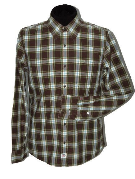 Tommy Hilfiger Denim overhemd slim fit, Mt. L, Meerkleurig, Tommy Hilfiger, Ophalen of Verzenden, Zo goed als nieuw