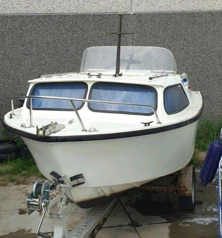 Kilkruiser 530 kajuitboot inc trailer en motor, Hobby en Vrije tijd, Overige Hobby en Vrije tijd, Ophalen, Gebruikt
