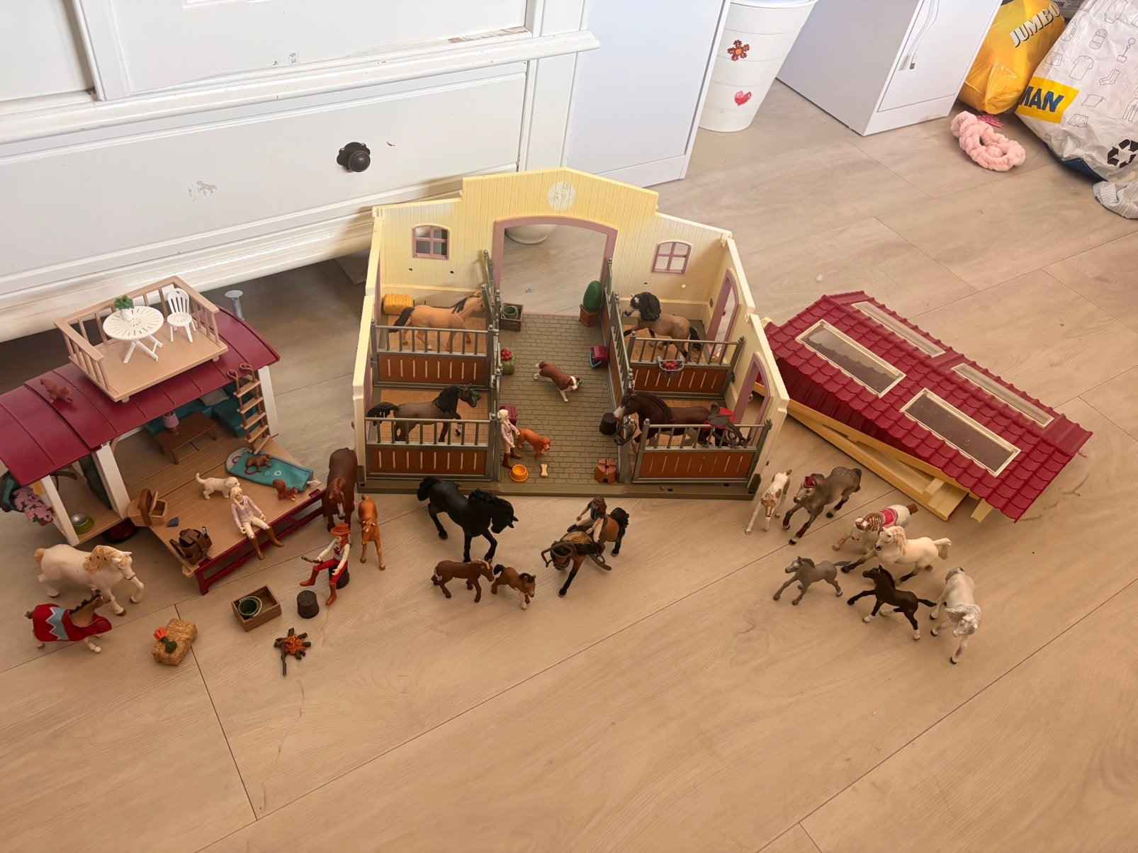 Schleich set, Ophalen of Verzenden, Gebruikt