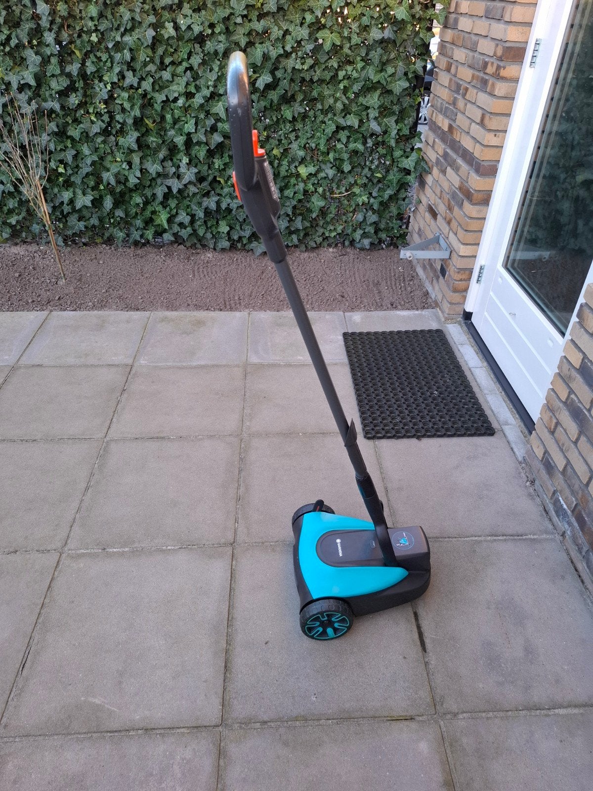 Gardena grasmaaier handymower 22/18V P4A solo, Tuin en Terras, Grasmaaiers, Ophalen, Zo goed als nieuw, Accu-grasmaaier, Mulchfunctie