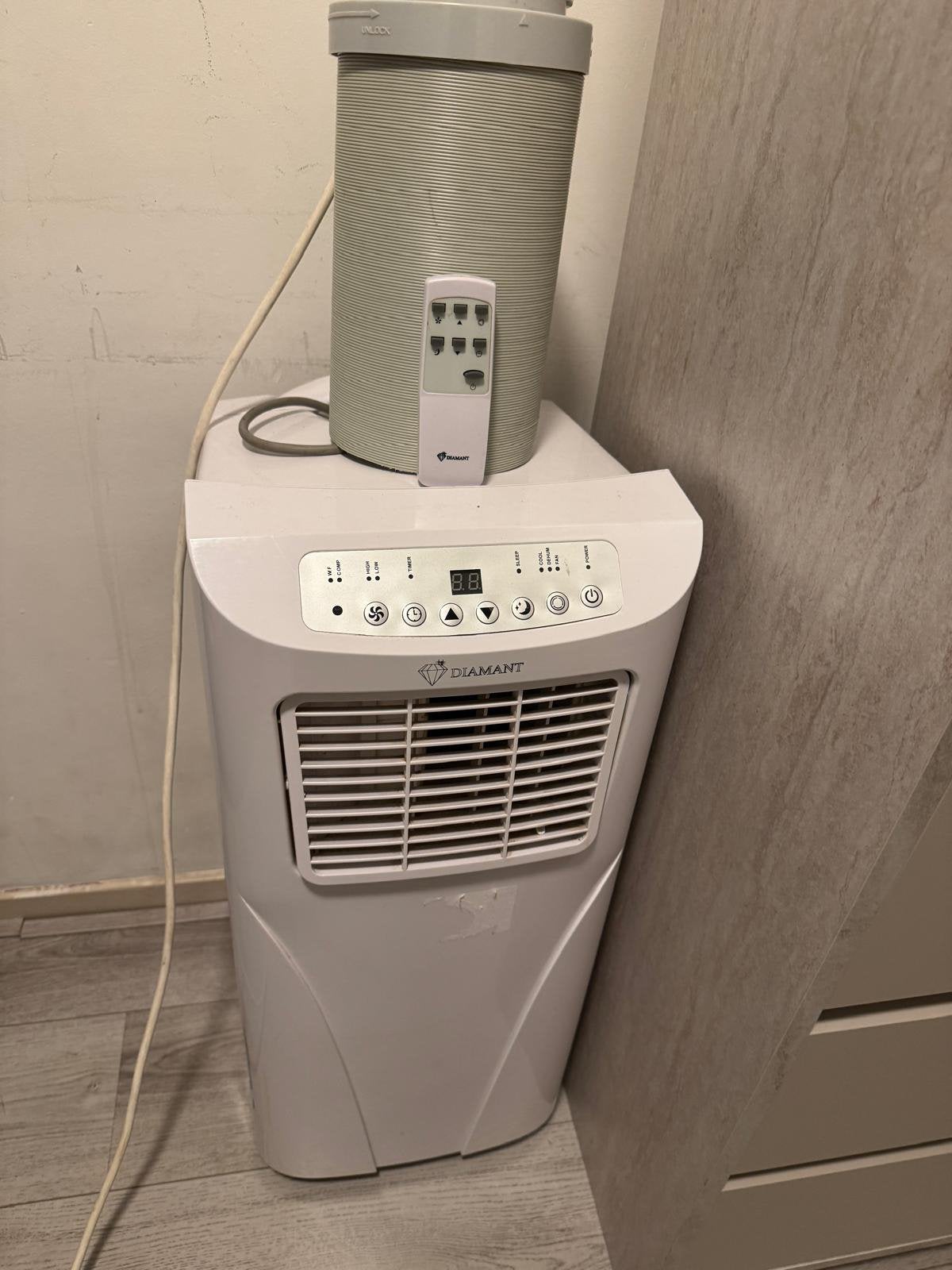 Airco, Witgoed en Apparatuur, Airco's, Ophalen, Minder dan 60 m³, 3 snelheden of meer, Zo goed als nieuw
