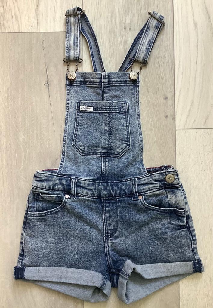 Bleu Ridge tuinbroek - Maat 134, Ophalen of Verzenden, Zo goed als nieuw, Meisje, Broek