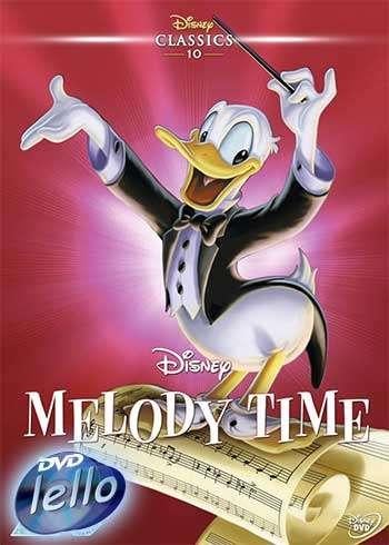 Disney's Melody Time (1948 Roy Rogers, Dennis Day) UK KCinSC, Tekenfilm, Ophalen of Verzenden, Nieuw in verpakking, Alle leeftijden