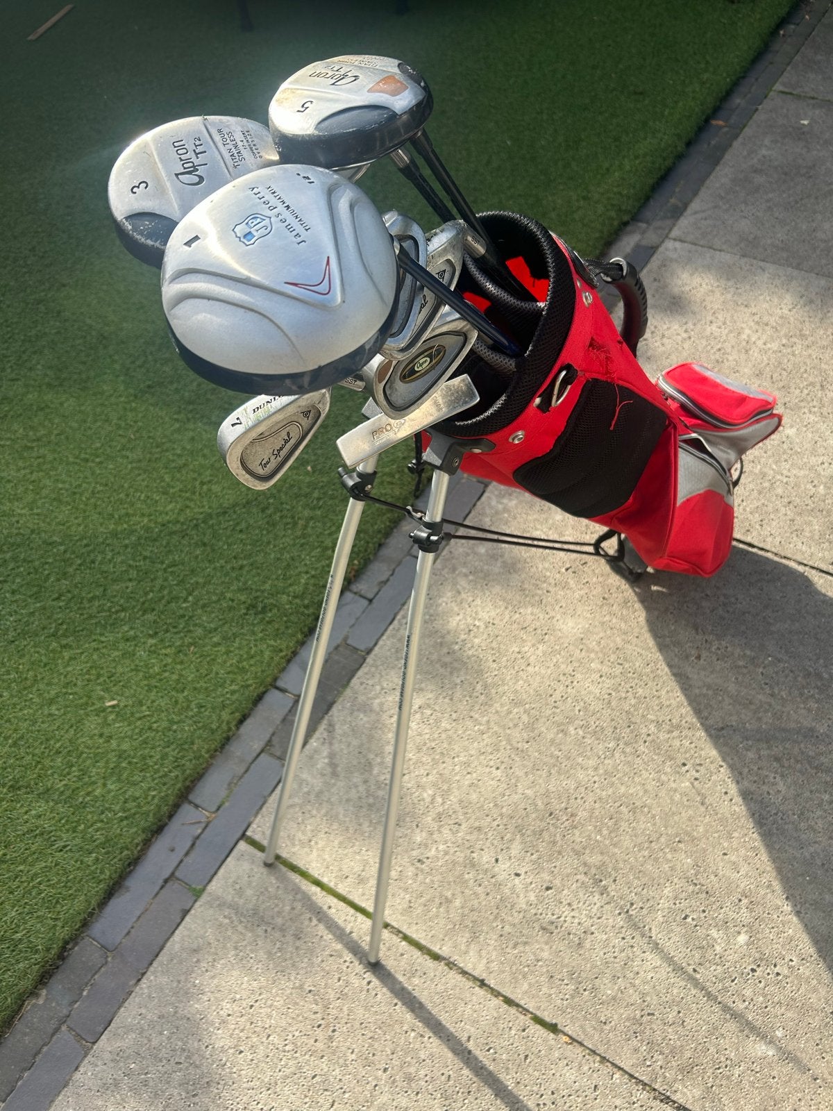 Complete golfset met tas - Ideaal voor beginners, Sport en Fitness, Ophalen, Gebruikt, Set, Overige merken