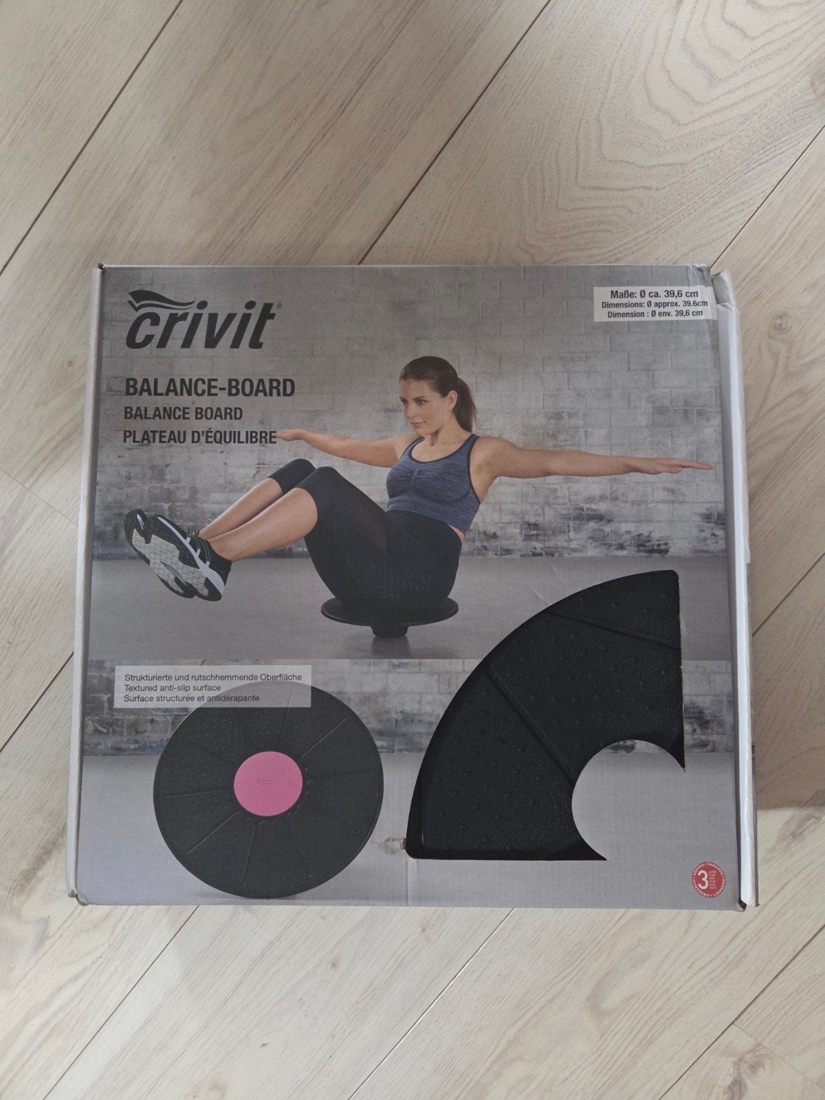 Crivit Balance Board - Nieuw in doos, Sport en Fitness, Ophalen, Nieuw, Benen, Balansbord