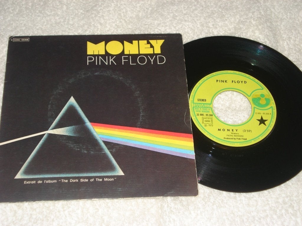 Pink Floyd    Money   Frankrijk    Orgineel, Fotohoes, Ophalen of Verzenden, Zo goed als nieuw, Pop