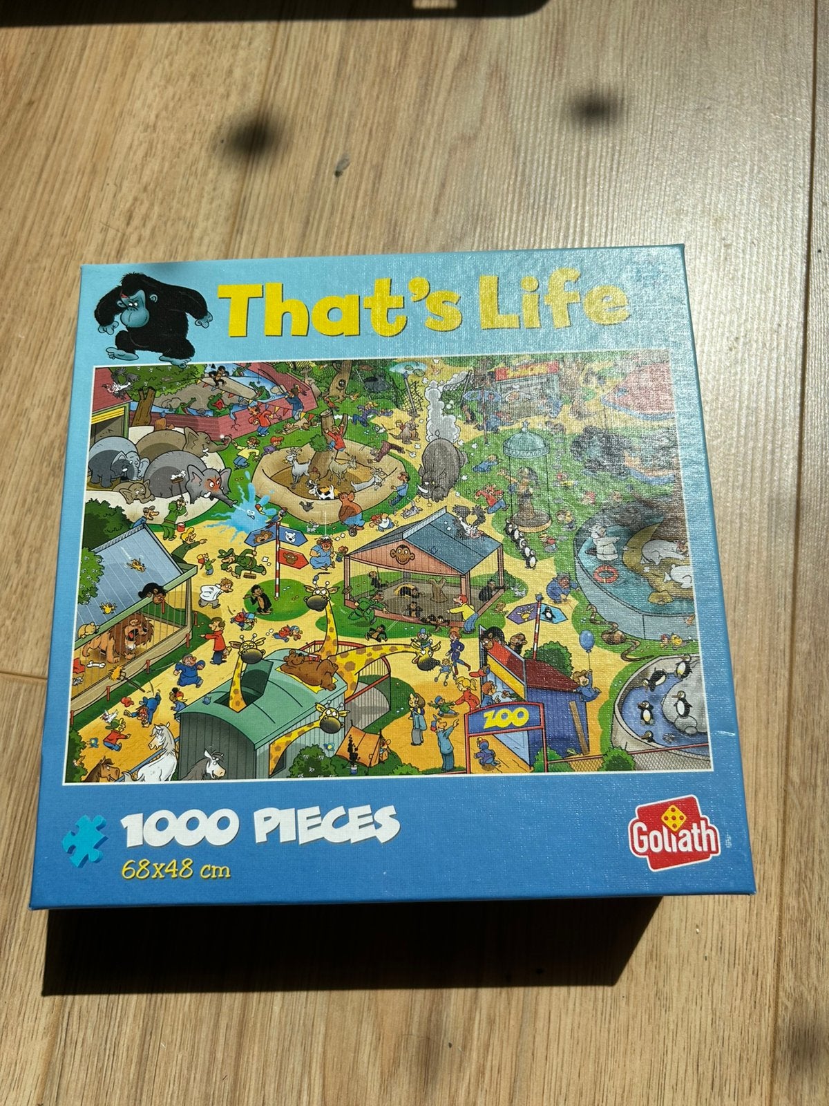 puzzel zgan Goliath, Ophalen of Verzenden, 500 t/m 1500 stukjes, Zo goed als nieuw, Legpuzzel